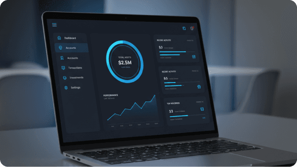 Lumina Fintech Dashboard